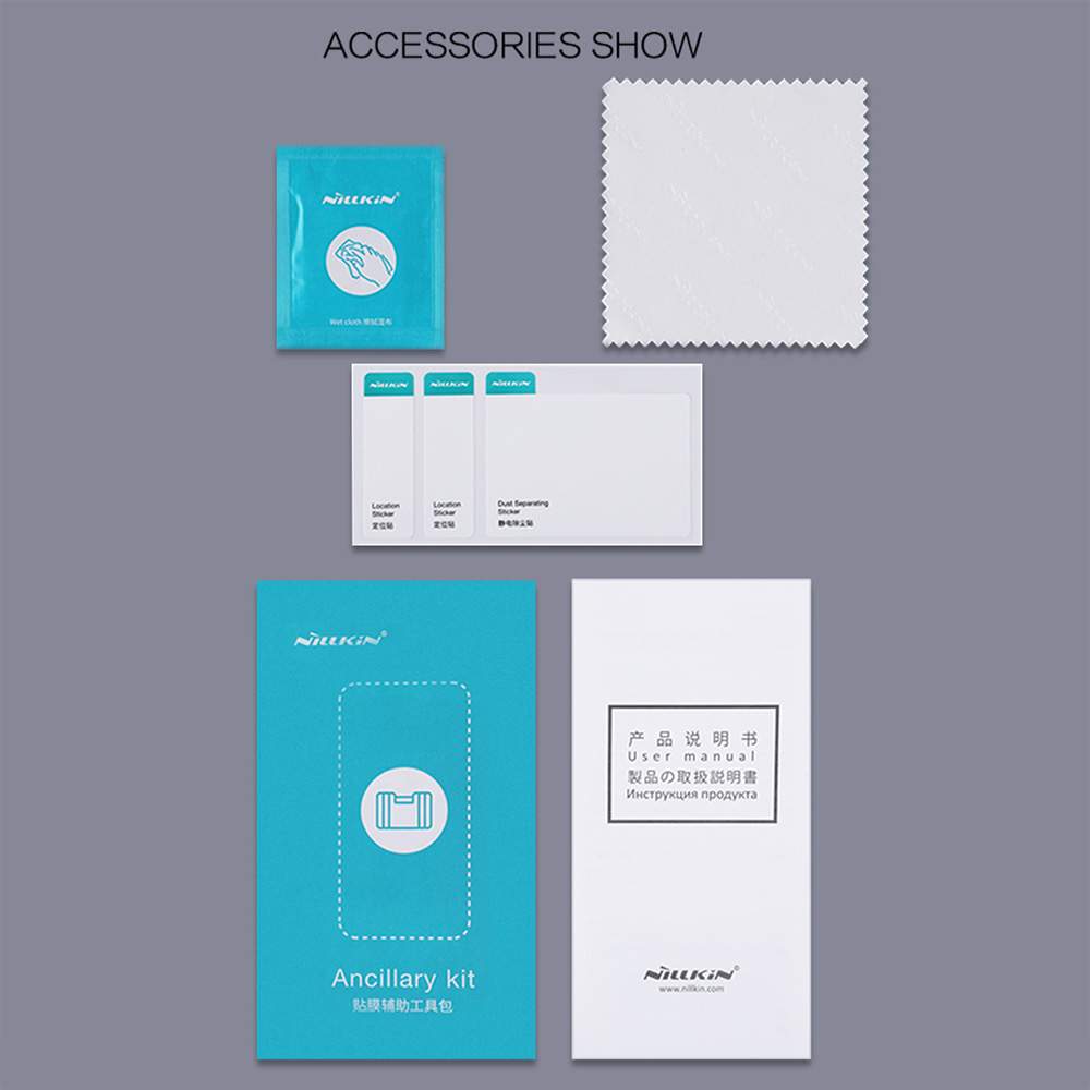 Nillkin CP+PRO Full Screen Anti-explosion Tempered Glass Screen Protector For Xiaomi Redmi Note 8 / Redmi Note 8T - Transparent