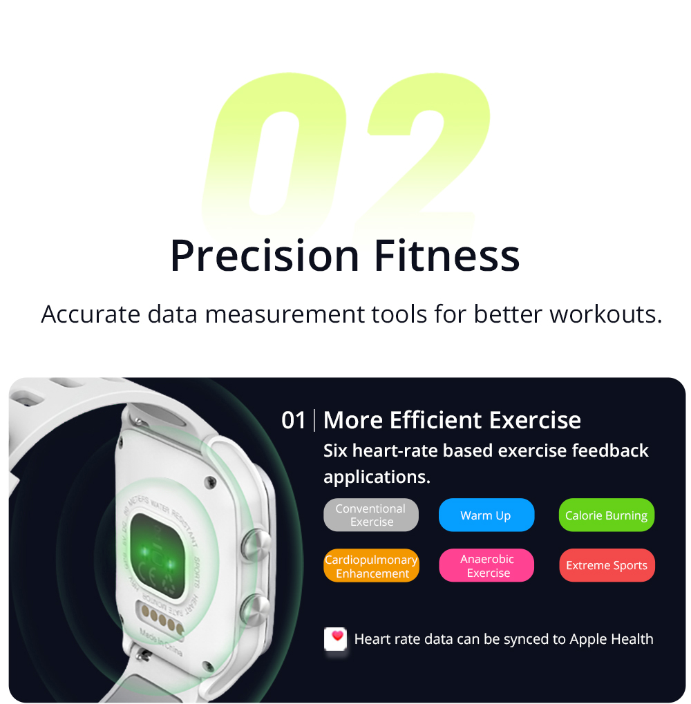 Makibes BR3 Smart Watch Support Strava 1.3 Inch IPS Color Touchscreen Built-in GPS Multi-sports Modes Heart Rate Monitor IP68 Waterproof Fitness Tracker - Gray