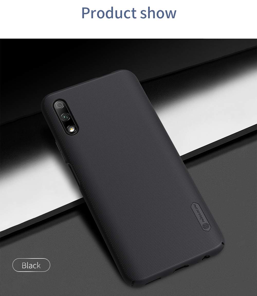 NILLKIN Protective Frosted PC Phone Case For HUAWEI Honor 9X Smartphone - Black
