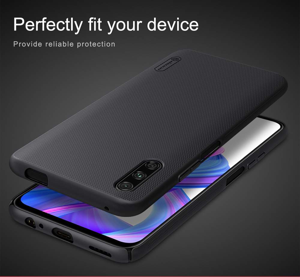 NILLKIN Protective Frosted PC Phone Case For HUAWEI Honor 9X Smartphone - Black