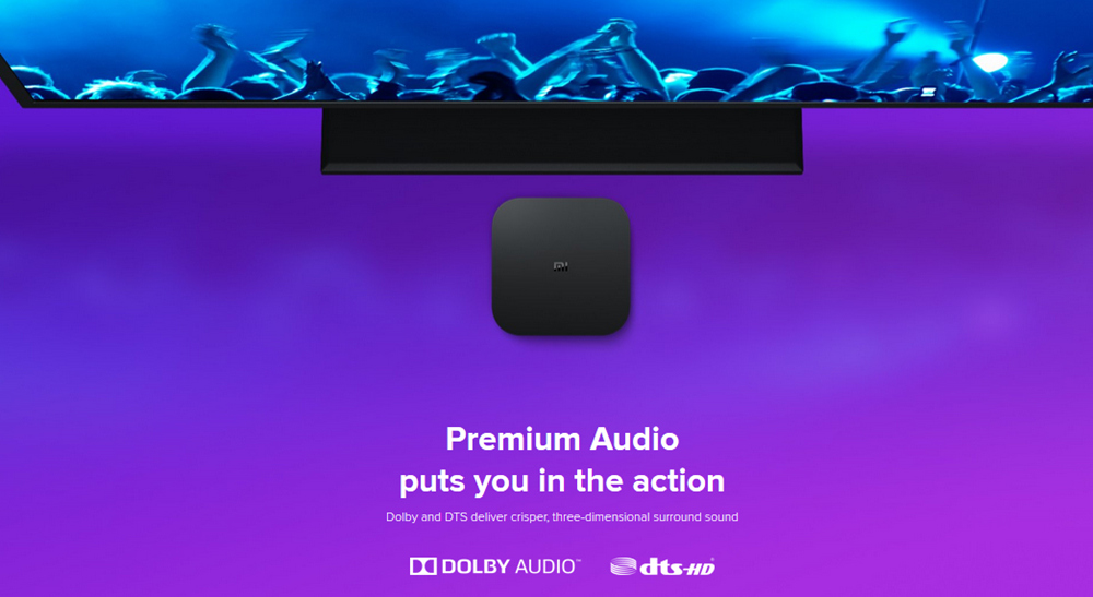 [HK Stock] XIAOMI Mi Box S Android TV 8.1 2GB/8GB 4K TV BOX with Voice Remote Dolby DTS Chromecast AC Wifi Bluetooth Certified-Official International Version