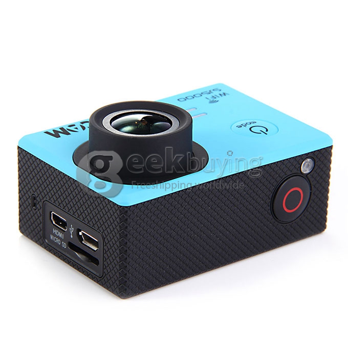 SJCAM SJ5000 WiFi Sports Camera Novatek 96655 14MP 1080P 2.0 Inch 170 Degrees Lens f Diving HD Camcorder Car DVR - Blue
