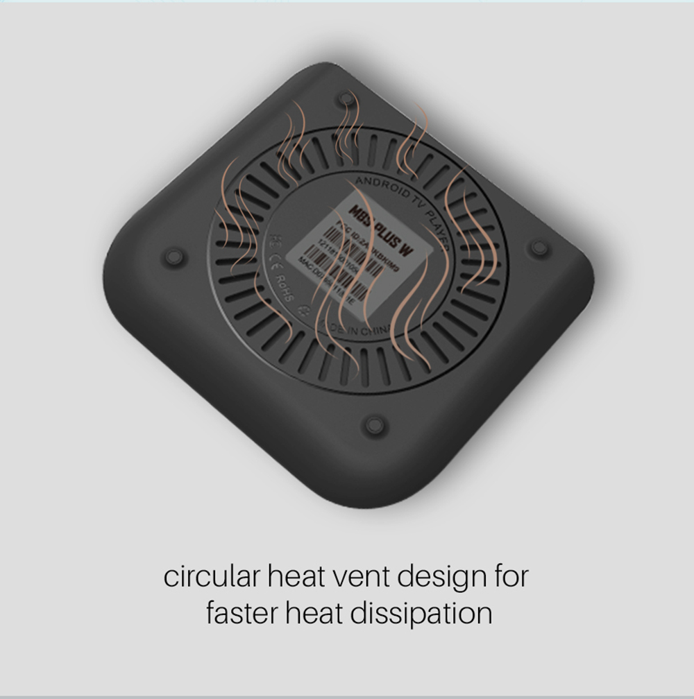 Mecool M8S PLUS W Amlogic S905W Android 7.1 1GB/8GB 4K TV Box KODI 17.6 Support MAG25X Stalker Dual Band WiFi