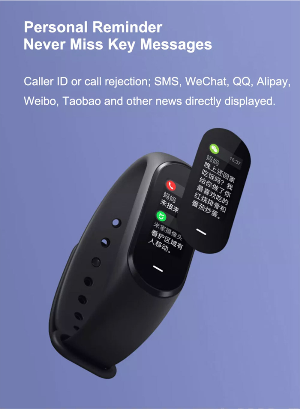 Xiaomi Hey Plus Smart Bracelet Black