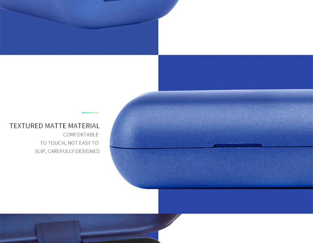 T1 Pro Bluetooth 5.0 TWS Earbuds Unilateral Use 2200mAh Charging Box Siri Binaural Call Titanium Film Drivers IPX6