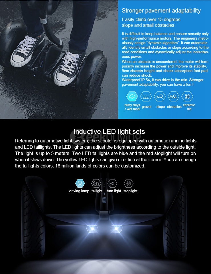 [US Stock] Xiaomi Mi Scooter Mini Self-balancing Scooter 700W 16km/h 22km Long Mileage with Smart System Beginner Mode Bluetooth Remote Control  - Black