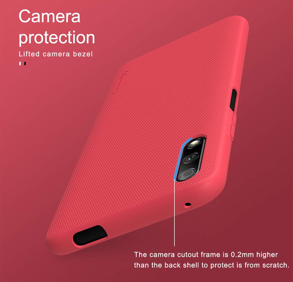 NILLKIN Protective Frosted PC Phone Case For HUAWEI Honor 9X Smartphone - Black