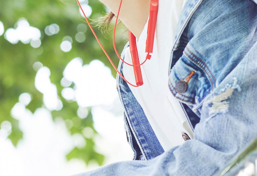 Xiaomi LYXQEJ02JY Wireless Bluetooth Necklace Headphones Lite - Black