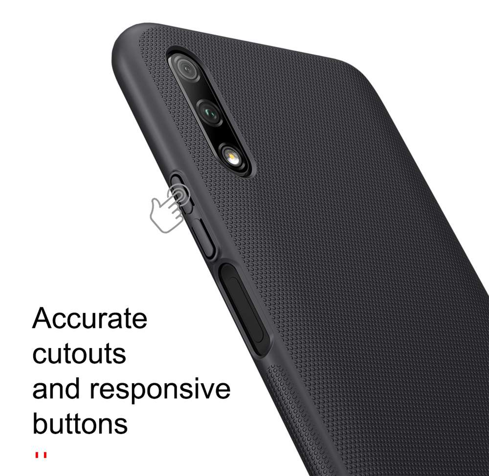 NILLKIN Protective Frosted PC Phone Case For HUAWEI Honor 9X Smartphone - Black