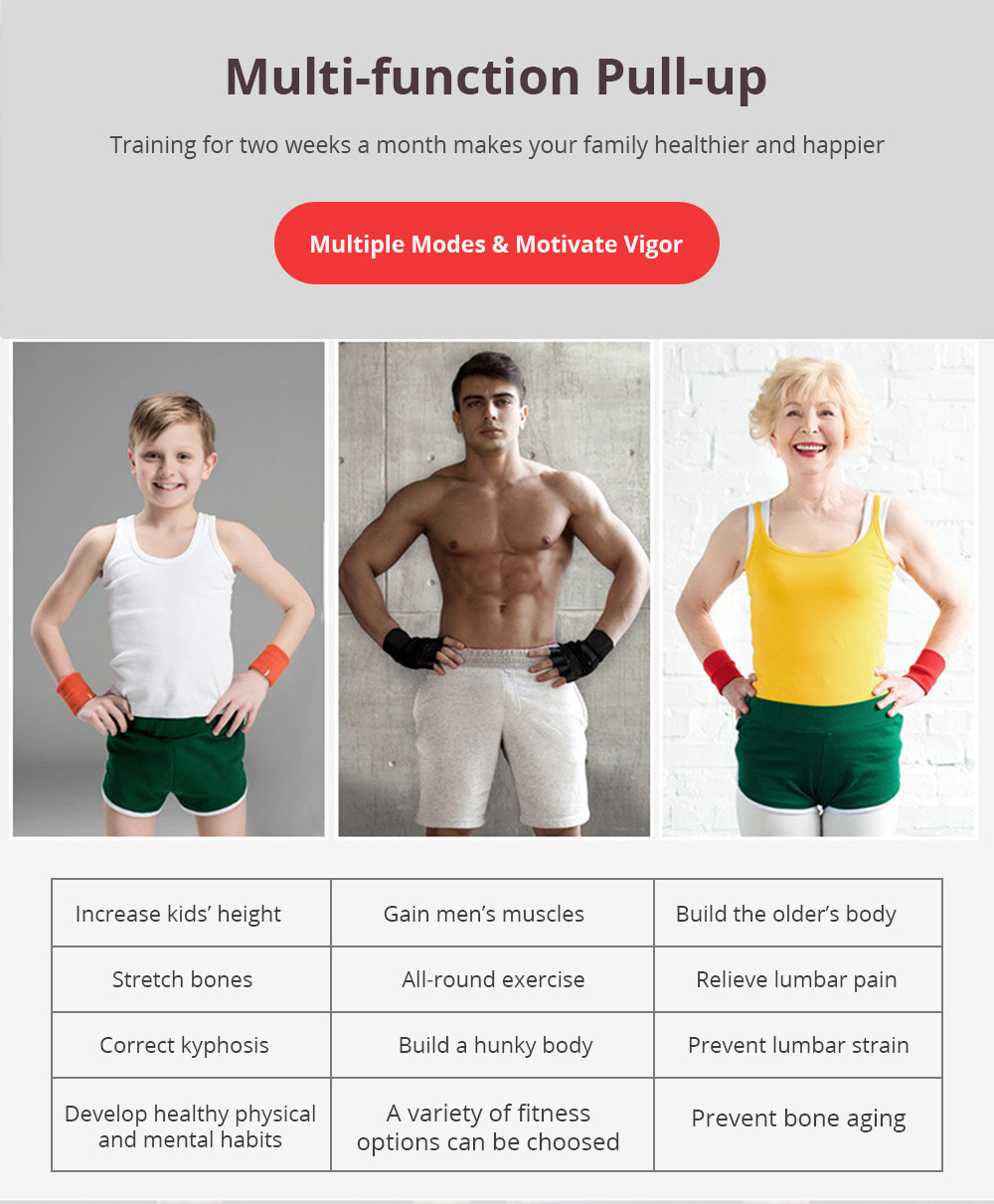 Multi-Function Single Parallel Bars Adjustable Height Home Fitness Workout Station Dip Stands Pull up Bar Push Up- Black