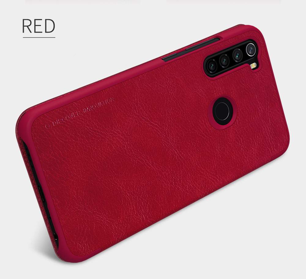 Nillkin Leather Phone Case For Xiaomi Redmi Note 8 And Redmi Note 8t 4849