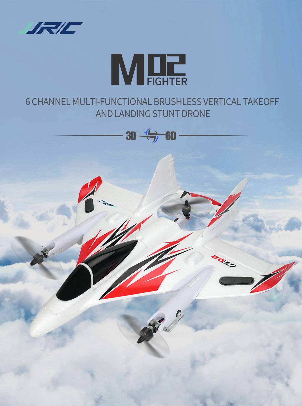 vtol plane jjrc m02