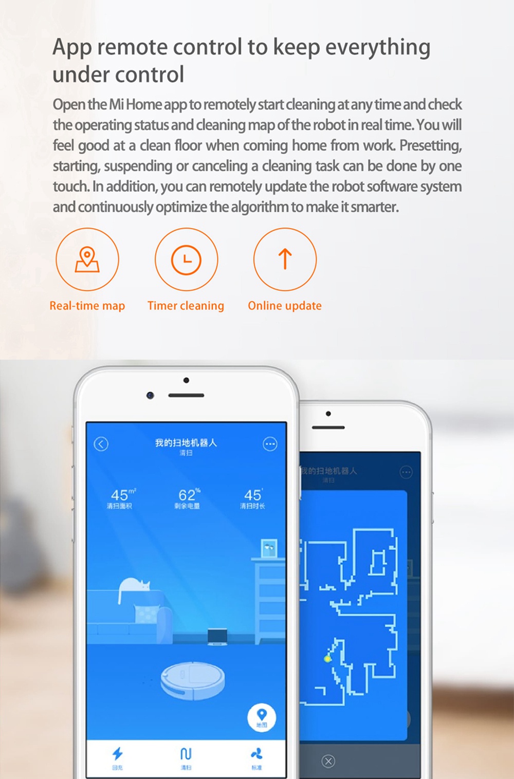 Xiaomi Roborock Xiaowa E35 Plus Vacuum Cleaner Black
