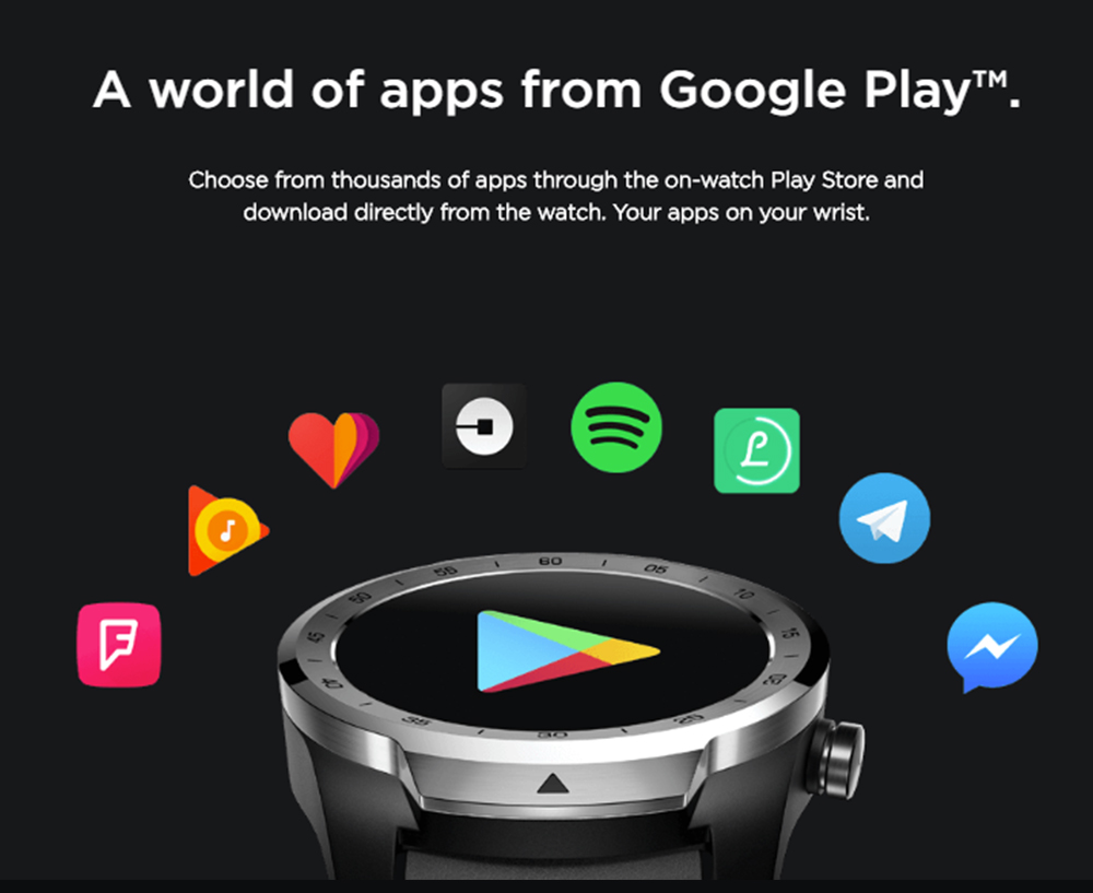 Google pay cheap on ticwatch pro