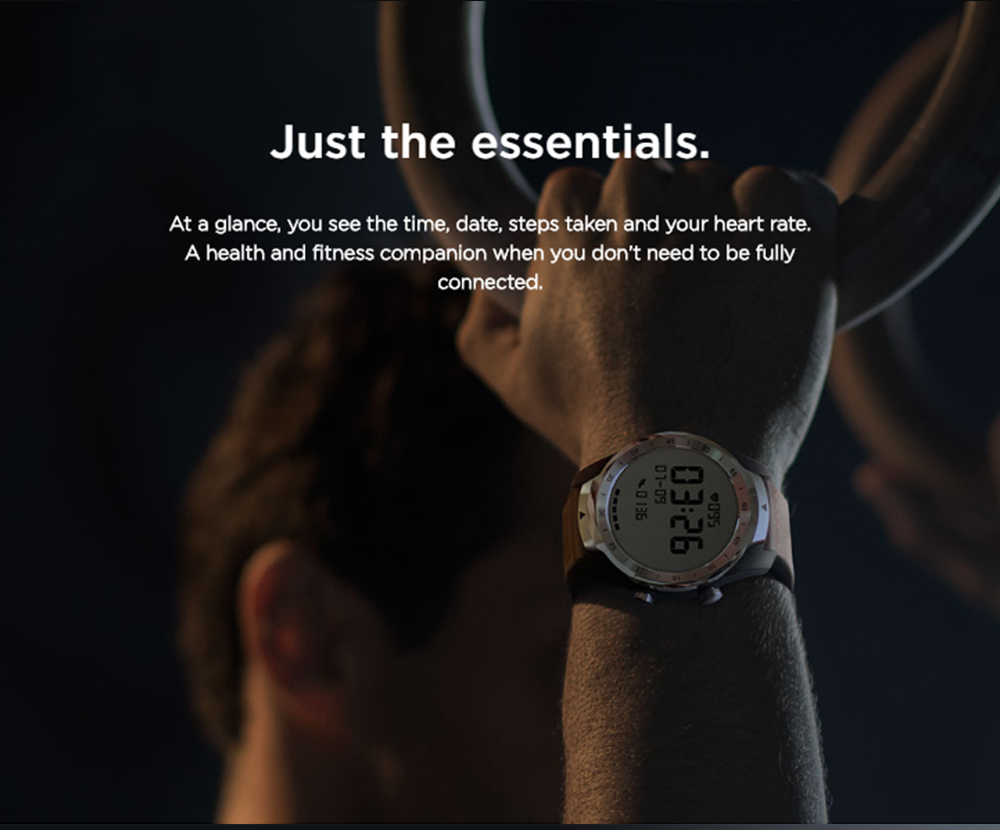 ticwatch pro heart rate google fit
