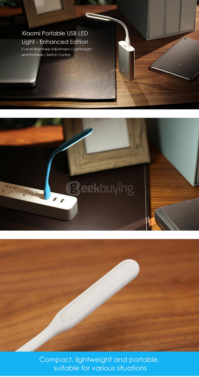 xiaomi portable usb led light