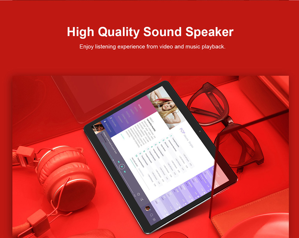 Teclast M20 4G Phablet MT6797 Deca Core 10.1" IPS 2560*1600 4GB RAM 64GB ROM Built-in GPS GLONASS Beidou A-GPS Android 8.0 Dual SIM Dual Standby - Black+Silver