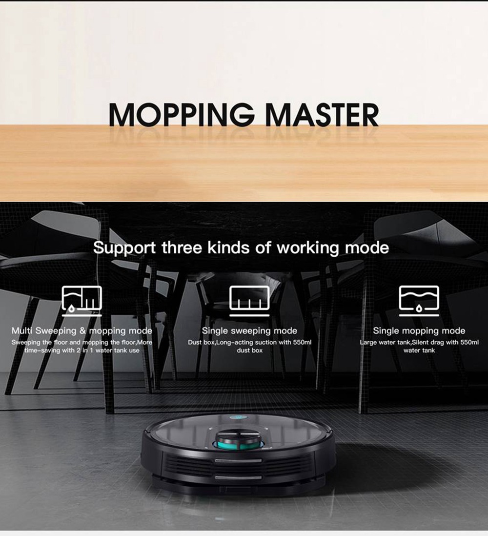 Xiaomi Viomi V2 Pro Robot Vacuum Cleaner Gray