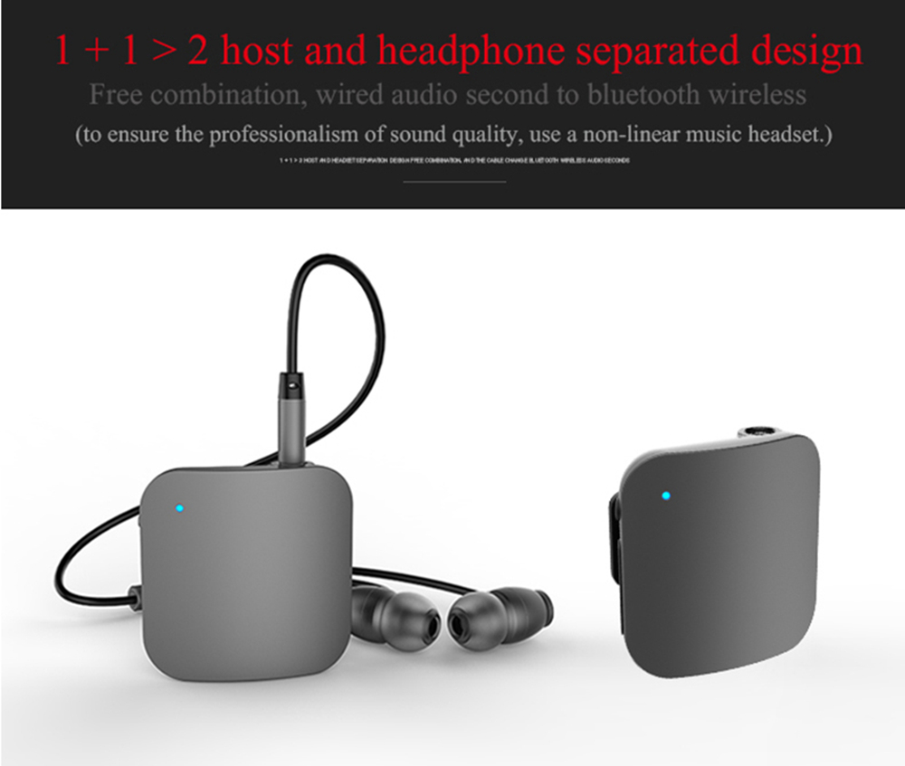 L8 Bluetooth Earphone 150mAh Battery-Black