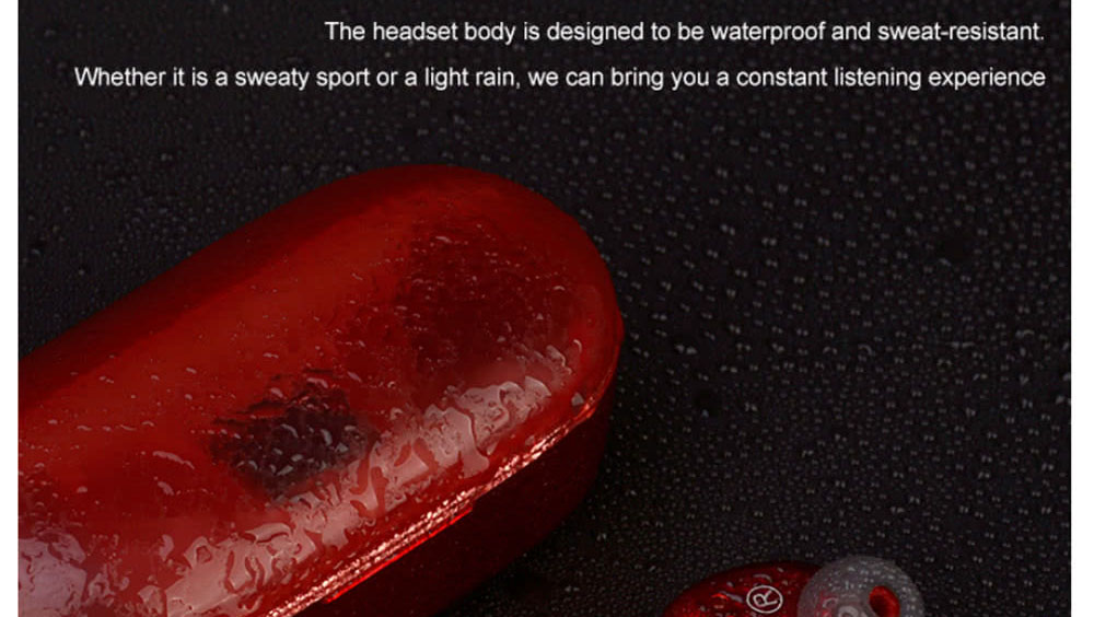 J29 Bluetooth 5.0 TWS Earphones Use Independently Siri Binaural Call Battery Capacity Display