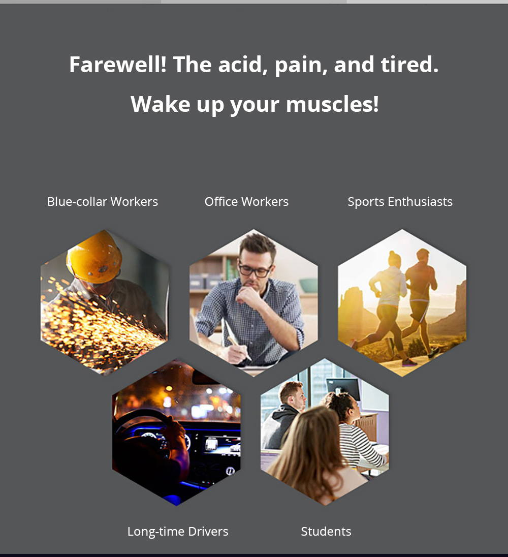 Electric Massage Gun Relax Muscle Therapy Device - Black