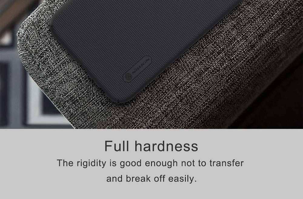 NILLKIN Protective Frosted PC Phone Case For Xiaomi Redmi Note 8 Smartphone - Blue