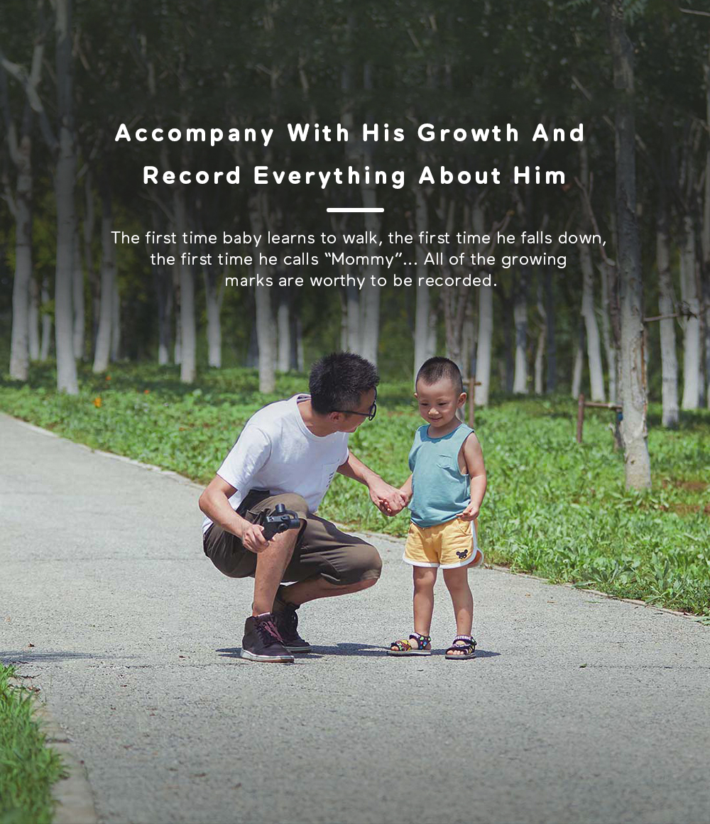 Xiaomi Mijia Ambarella A12S75 Sony IMX317 2.4inch Touch Screen 4K Action Camera 7p Lens EIS 6-axis 145 Degree Wide Angle 1450mAh Battery - Black