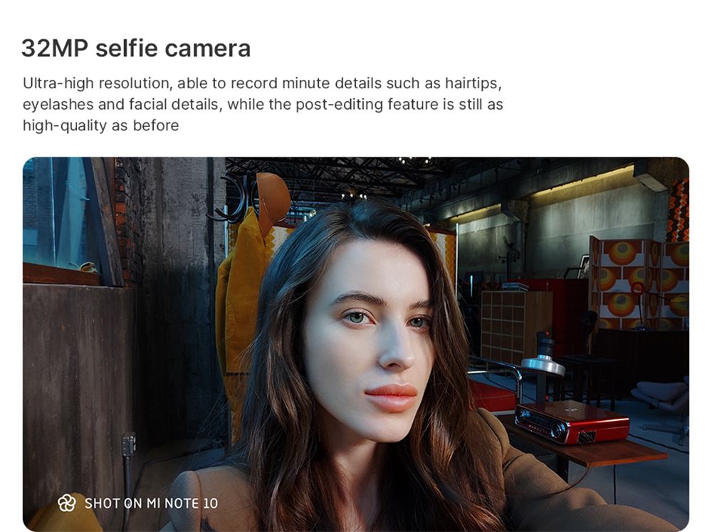 Xiaomi Mi Note 10 6.47 Inch 4G LTE Smartphone Snapdragon 730 6GB 128GB 108.0MP + 12.0M + 20.0MP + 5.0MP + 2.0MP Penta Rear Cameras NFC Fingerprint ID Dual SIM MIUI 11 Global Version - White