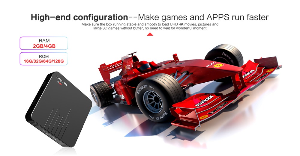 MAGICSEE N5 MAX Amlogic S905X3 Android 9.0 8K ถอดรหัสวิดีโอทีวีกล่อง 2GB / 16GB 1000Mbps LAN HDMI2.1 2.4G + 5G WIFI บลูทู ธ USB3.0G