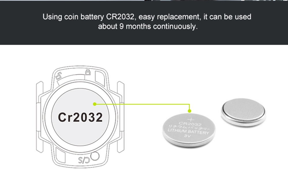 Meilan C1 Bicycle Speed & Cadence Sensor BT4.0 / ANT+ Wireless Connect With LED Light - Black