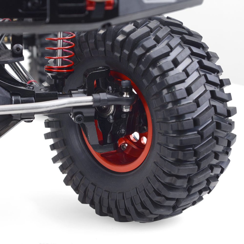 Upgrade Gate Bridge 313mm Wheelbase CNC Aluminum And Carbon Fiber Chassis For 1/10 AXIAL SCX10 II RC Rock Crawler Climbing Vehicle