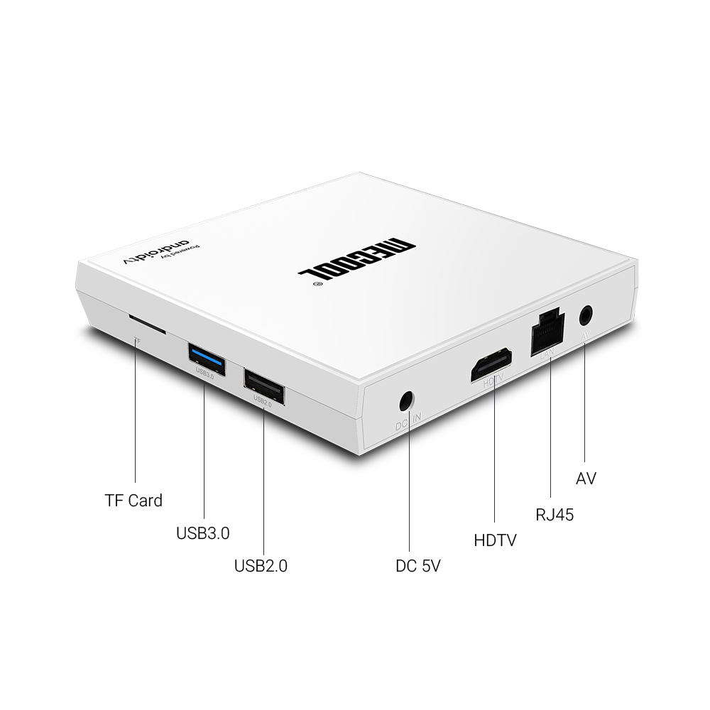 MECOOL KM9 Pro Honour Amlogic S905x2 Android 9.0 4K HDR TV Box Google Certified 4GB/32GB 2.4G/5G WIFI Bluetooth OTA Update 4K Youtube Netflix HD