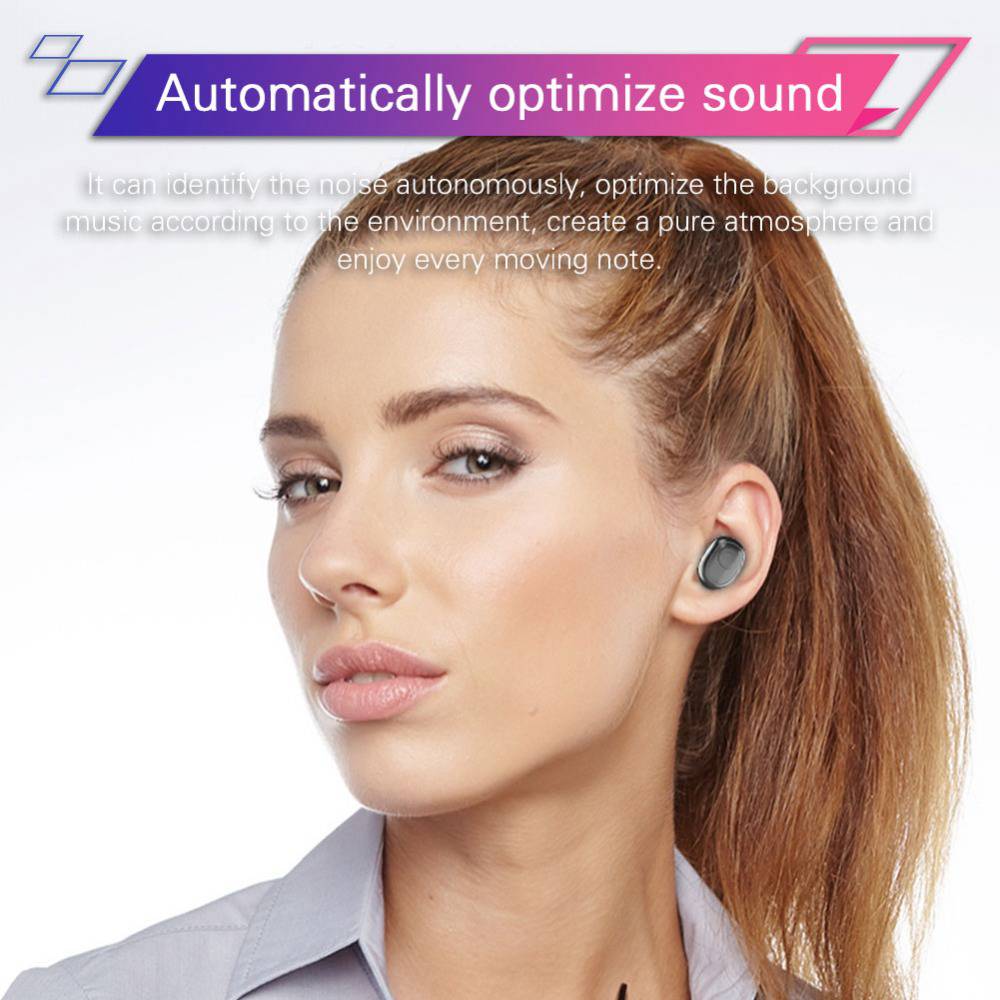 G6S TWS Earphone Bluetooth 5.0 Black