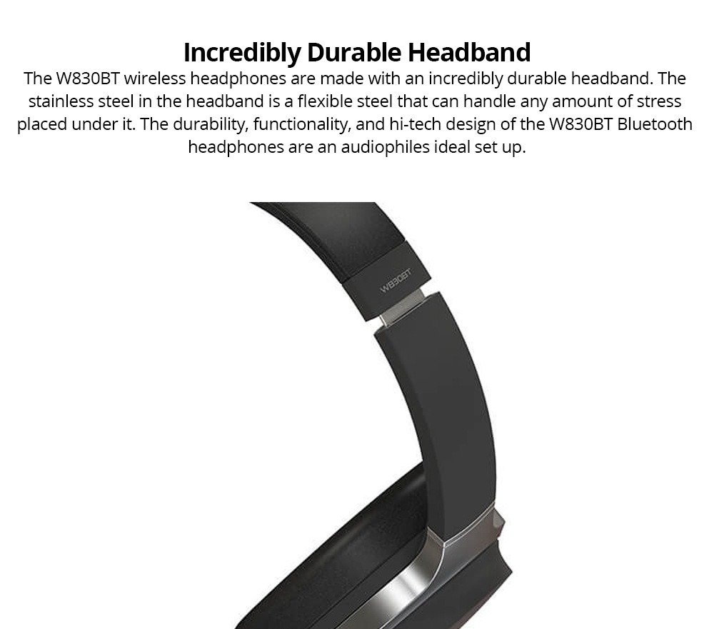 Edifier W830BT 3.5 mm Bluetooth Headphone Wired/Wireless 95 Hours Playtime Support NFC AUX With Mic