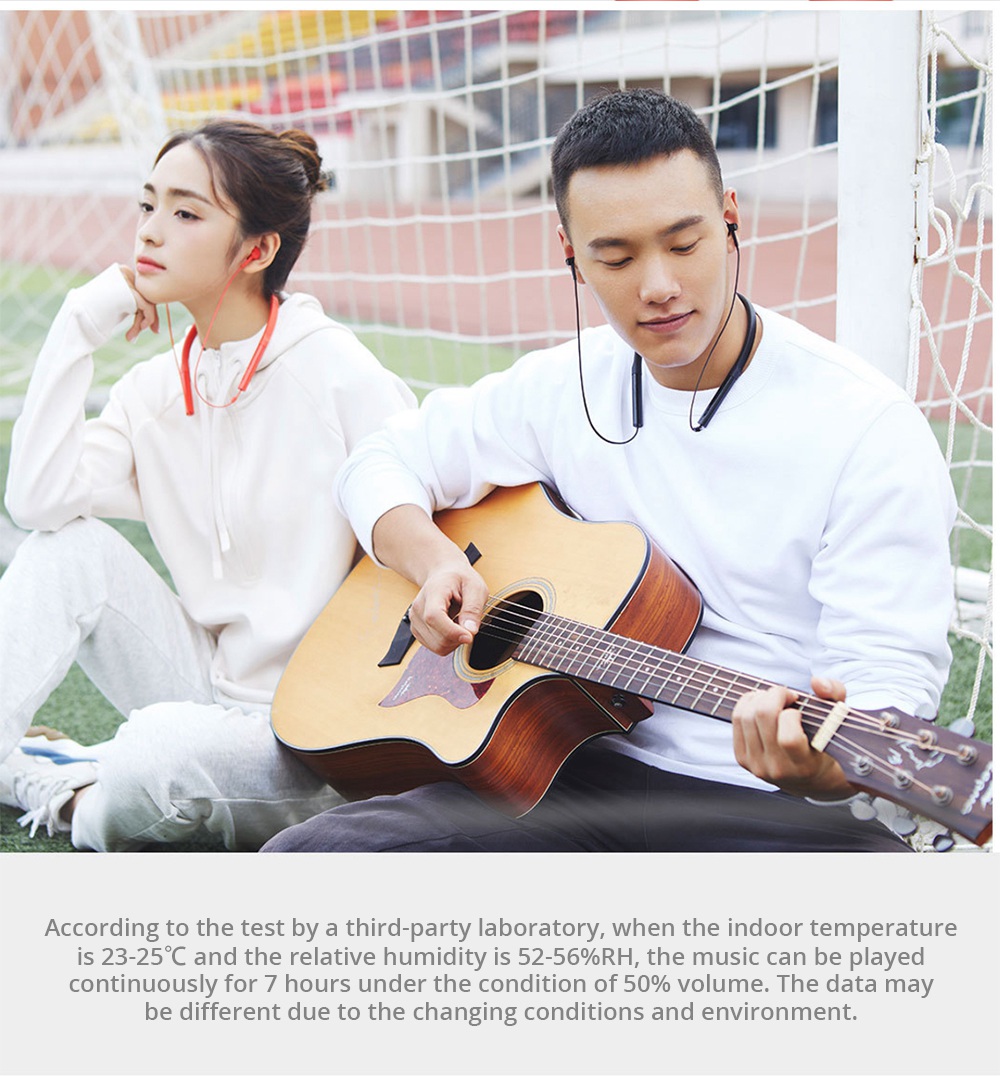 Xiaomi LYXQEJ02JY Wireless Bluetooth Necklace Headphones Lite - Black