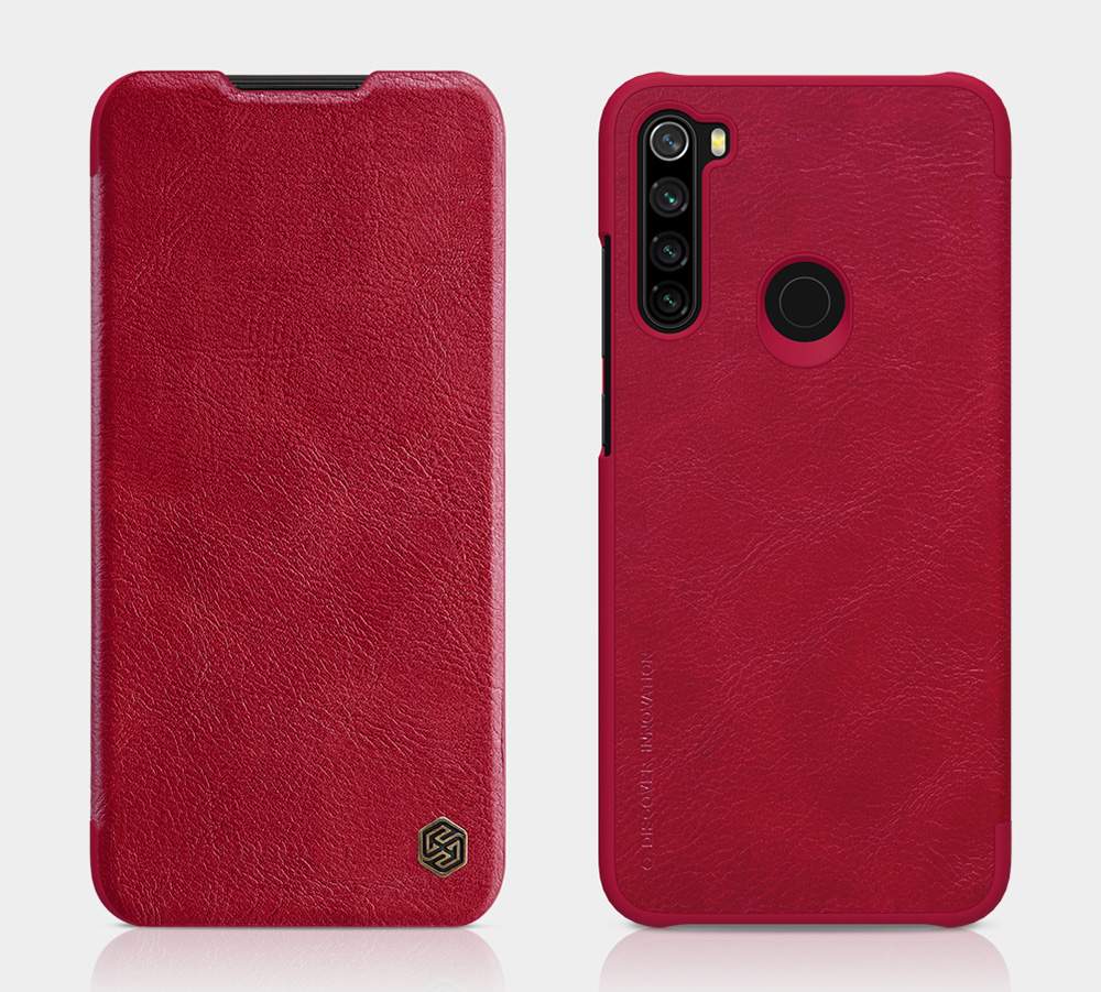 Nillkin Leather Phone Case For Xiaomi Redmi Note 8 And Redmi Note 8t 7026