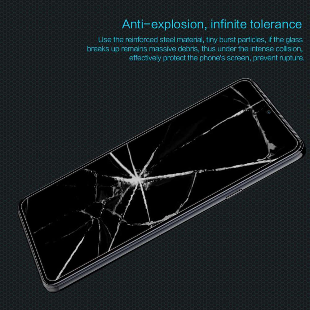 Nillkin 3D H Explosion-proof Glass Membrane Screen Protector For Sumsung Galaxy A20s - Transparent