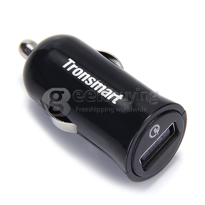 [UK Stock] Ładowarka samochodowa Tronsmart Quick Charge 2.0 18W USB do Samsung Galaxy S6, S6 Edge, Note 4, Note Edge / Google Nexus 6 / Sony Xperia Z4, Z3 / HTC One M9, One M8 / Xiaomi Mi3, Mi4, Mi Note / Asus Zenfone 2 i więcej