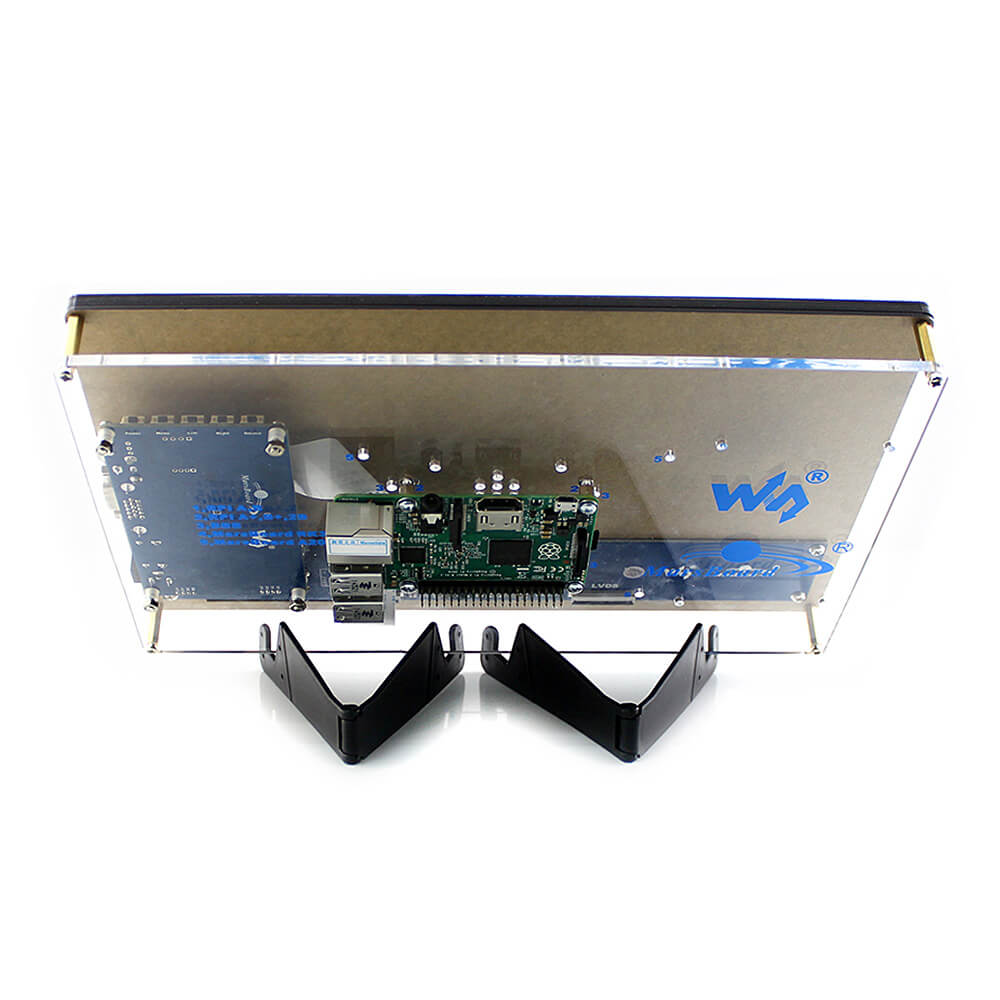 10.1 inch Capacitive Touch Screen LCD 1024x600 HDMI with Bicolor Case for Raspberry Pi/BB BLACK/PC Systems