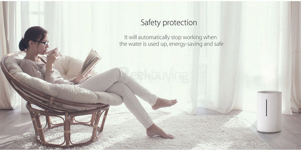 Original Xiaomi CJJSQ01ZM 3.5L Smart Ultrasonic Humidifier APP Control Sterilization Function 3.5L Large Water Capacity - White