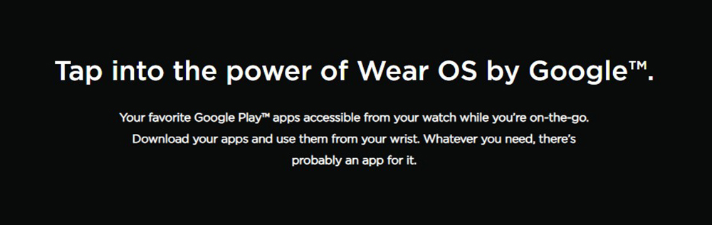 Ticwatch PRO Smart Watch 1.4 Inch OLED/LED Double Screens Heart Rate Monitor IP68 Built-in GPS Google Pay - Black