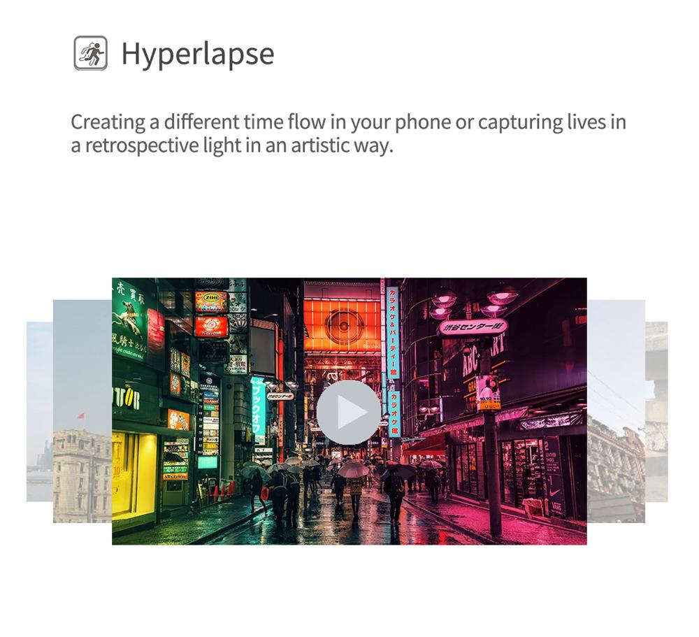 Funsnap Capture 2 3-axis Mobile Handheld Gimbal Stabilizer with Zooming Wheel Mode
