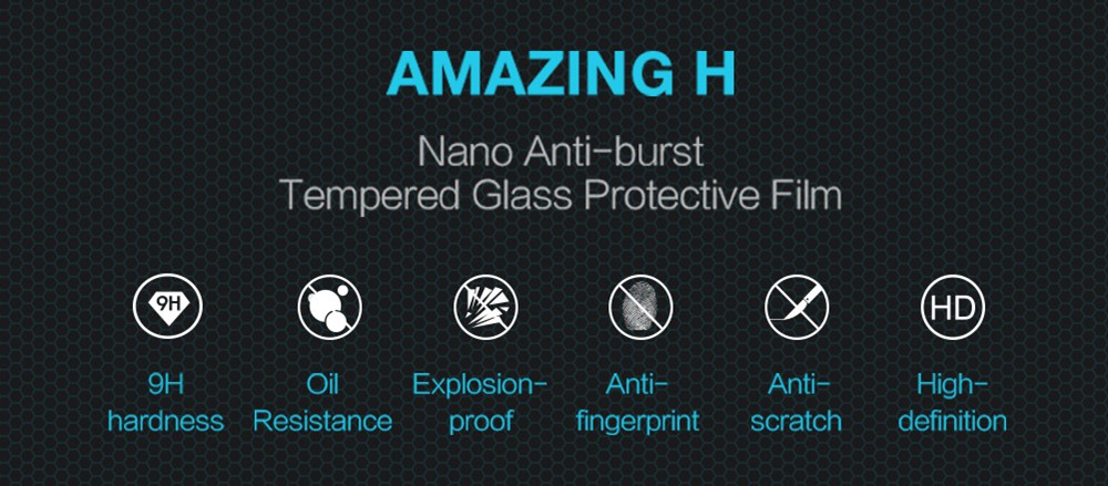 Nillkin 3D H Explosion-proof Glass Membrane Screen Protector For Sumsung Galaxy A20s - Transparent