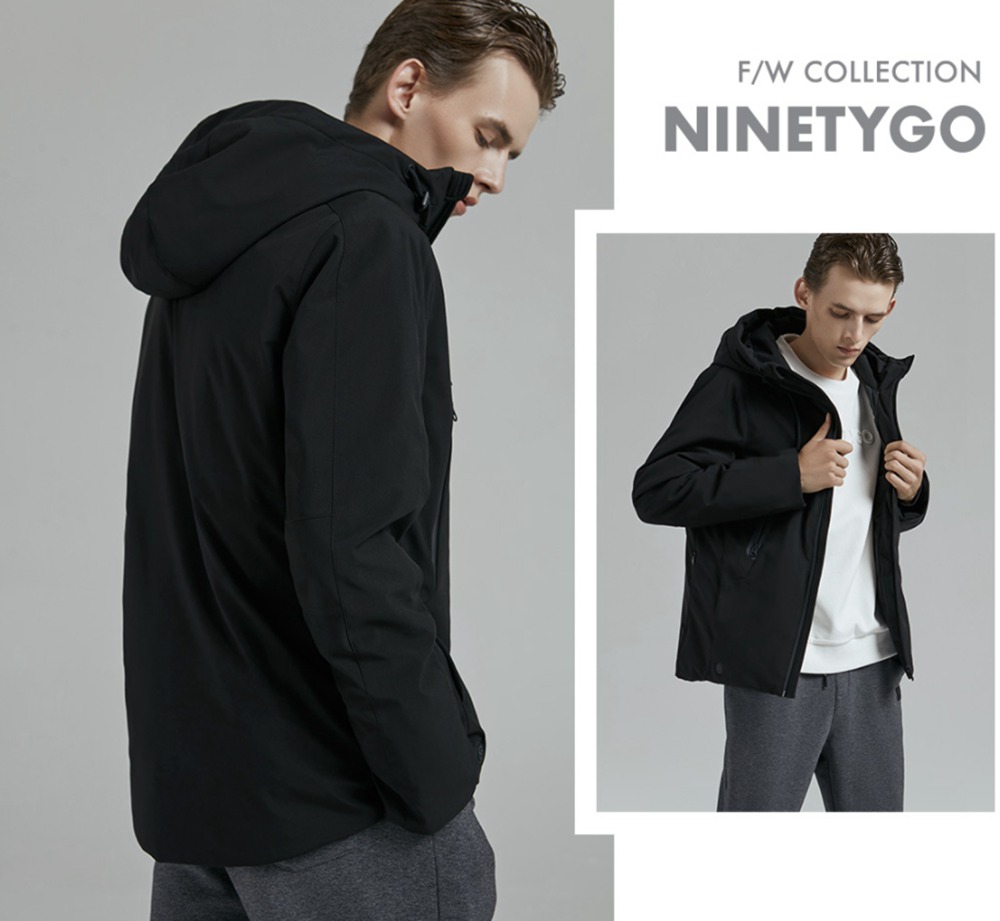 down feather jacket temperature