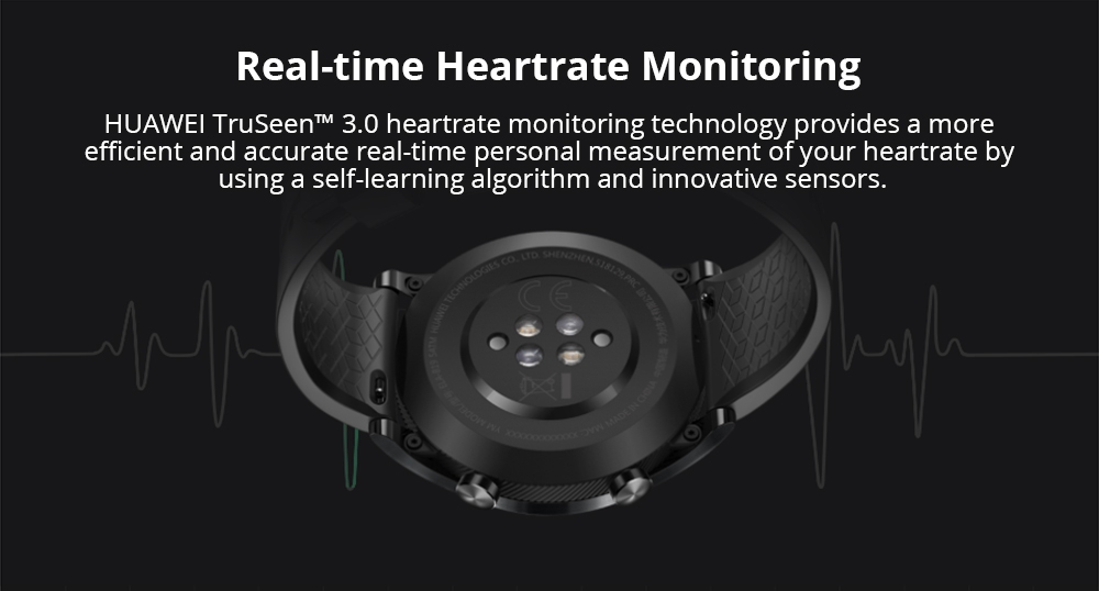 HUAWEI WATCH GT Active Sports Smartwatch 1.39 Inch AMOLED Colorful Screen Heart Rate Monitor Built-in GPS - Green