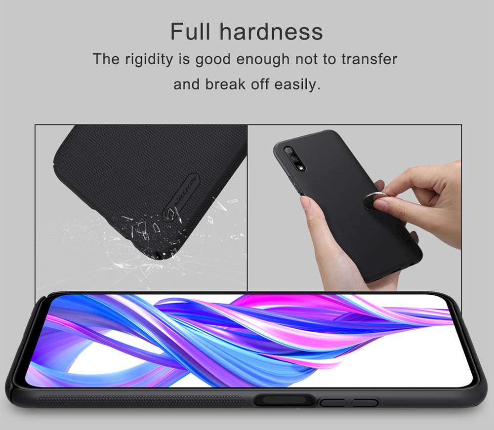 NILLKIN Protective Frosted PC Phone Case For HUAWEI Honor 9X Smartphone - Black
