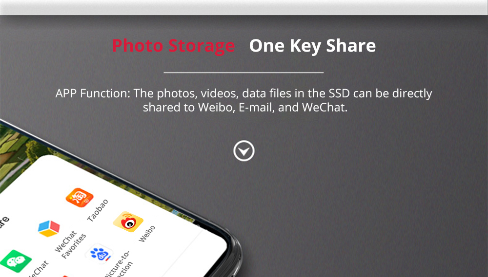 Coolfish GO NGFF 512GB SSD Multifunctional Dual-purpose External Solid State Drive Max Read Speed 480MB/S M.2 Interface - Dark Gray