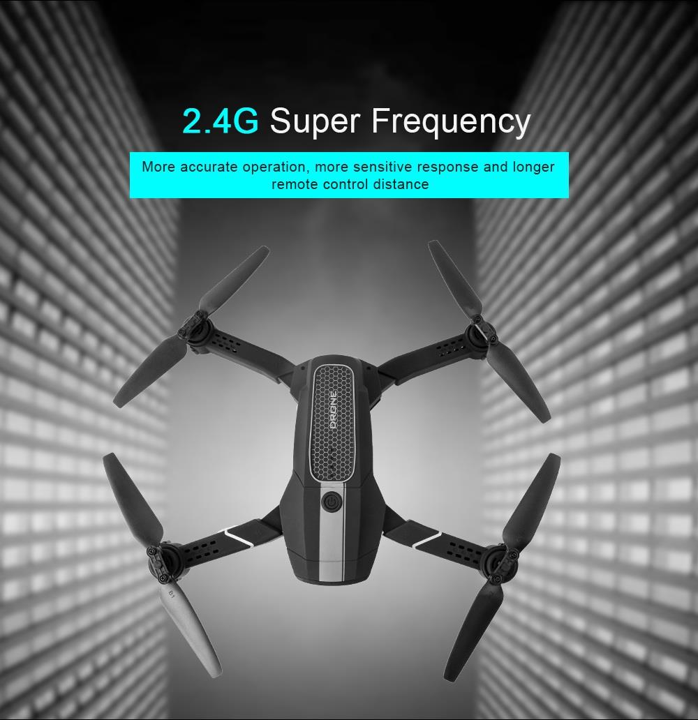 JDRC JD-22S 4K 5G WIFI FPV Foldable GPS RC Drone With Adjustable UHD Camera 16mins Flight Time Follow Me Mode RTF - Two Batteries With Bag