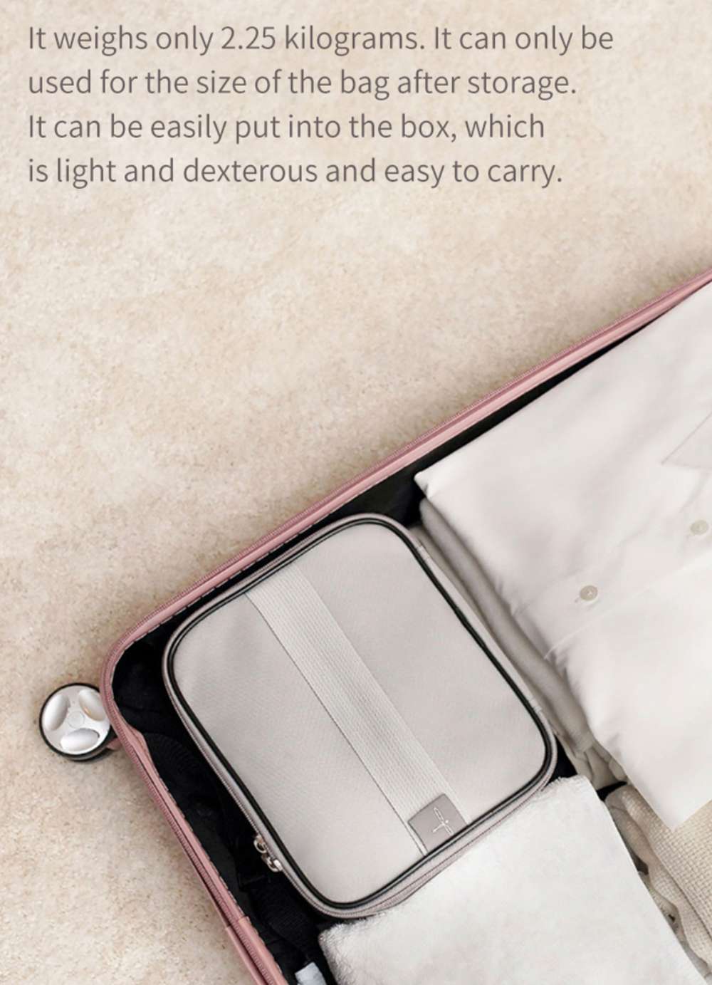 Cleanfly Intelligent Clothes Dryer 600W Portable APP Control For Home Travel From Xiaomi Youpin - White