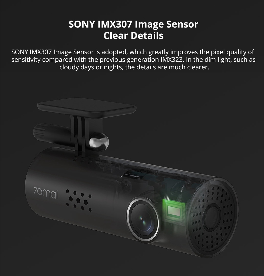 Xiaomi 70 mai dash cam